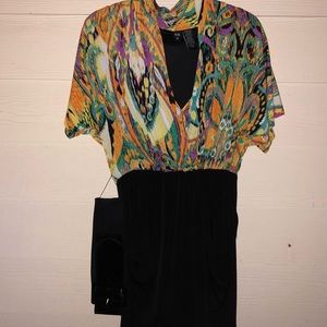 Multi Color Love Dress Size Medium